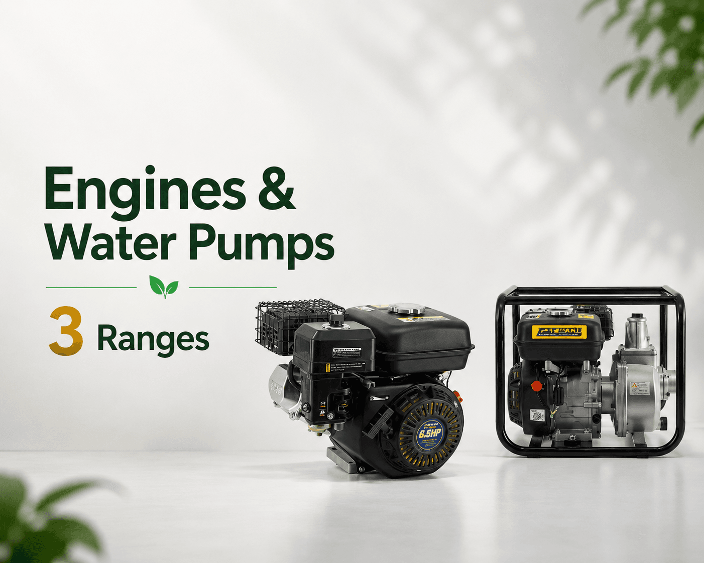 Engines & Water Pumps