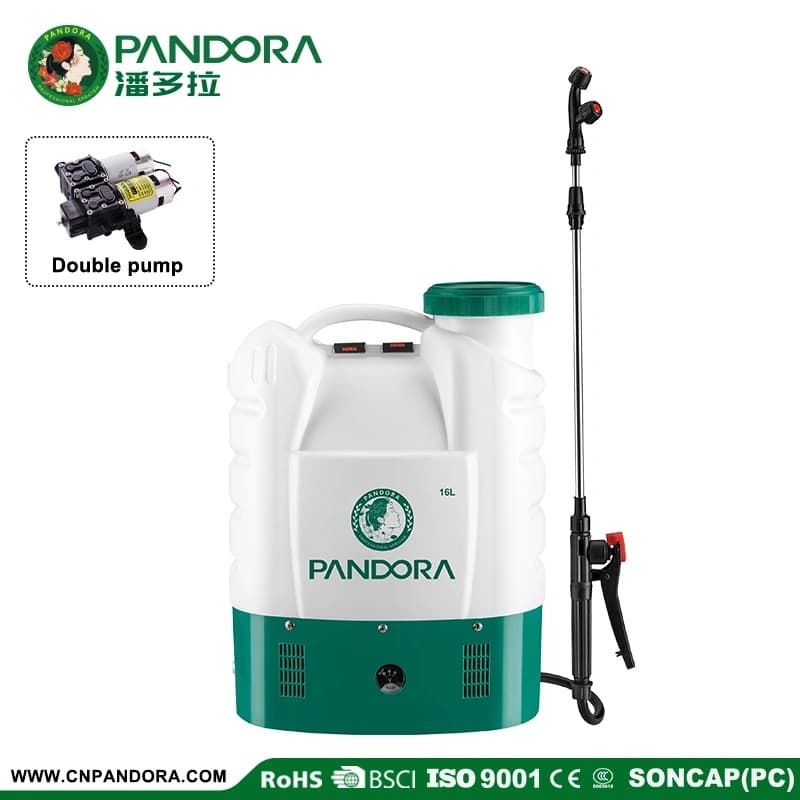 16L 18L Agriculture Knapsack Double Pump Electric Sprayer — CF-BA-P