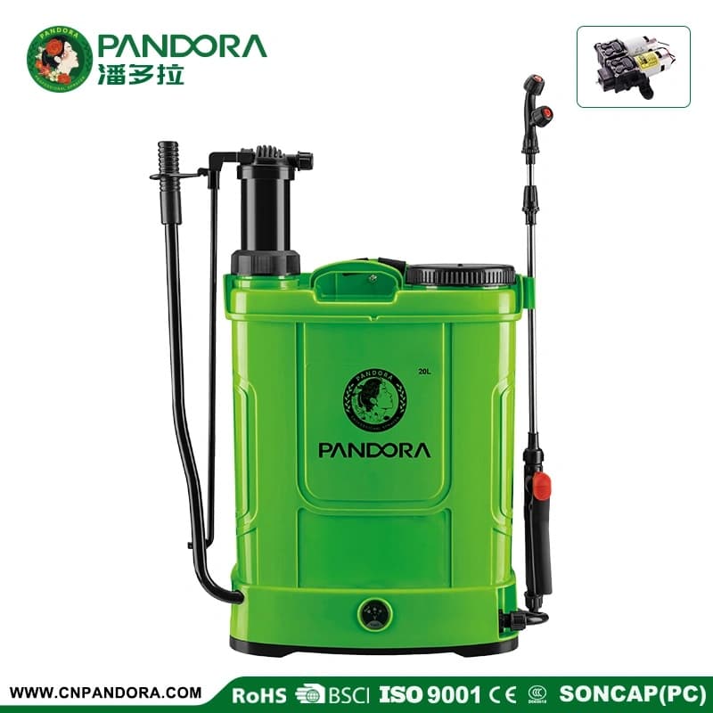 20L Agriculture Knapsack Double Pump Manual & Electric Sprayer — CF-EA-DP