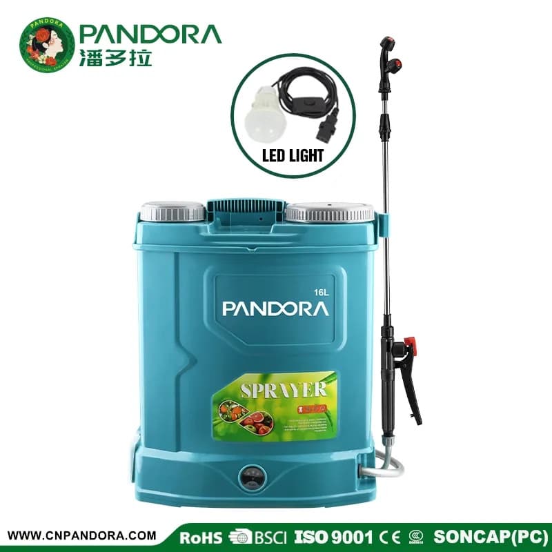 16L Agriculture Knapsack Electric Sprayer Led Light — CF-ES-16 LED