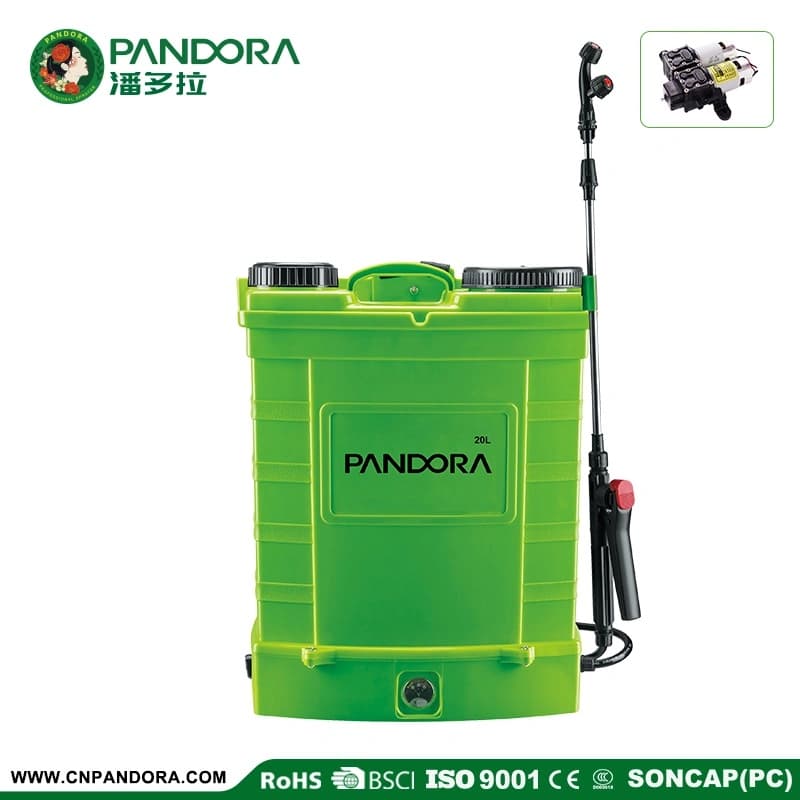 20L Agriculture Knapsack Double Pump Electric Sprayer — CF-EX-20AP