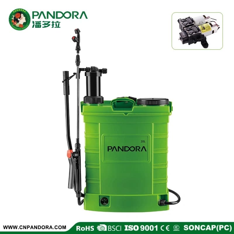 20L Agriculture Knapsack Double Pump Manual & Electric Sprayer — CF-EX-20DP