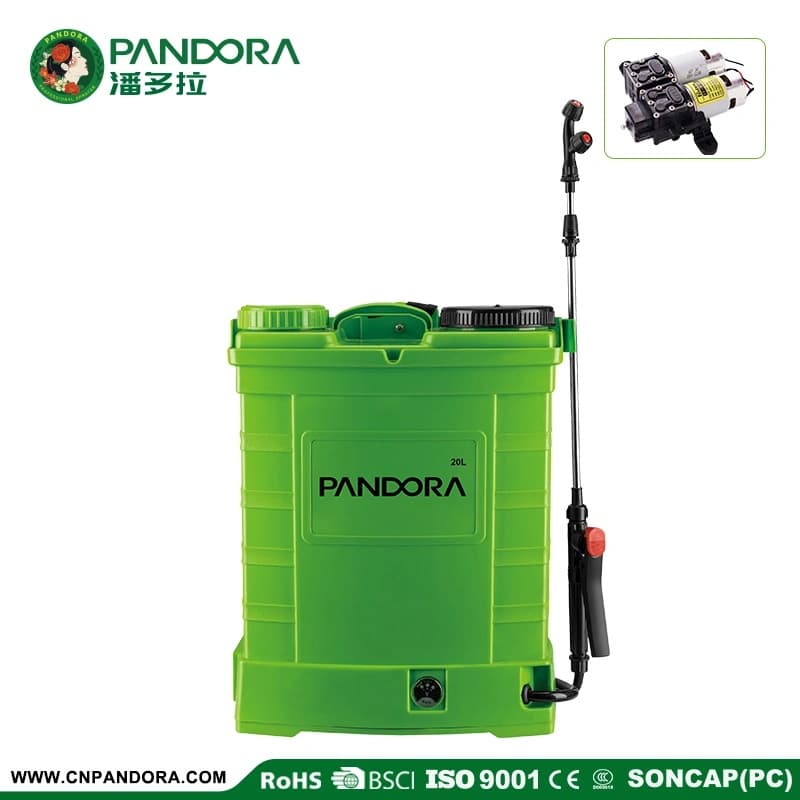 20L Agriculture Knapsack Double Pump Electric Sprayer — CF-EX-20P