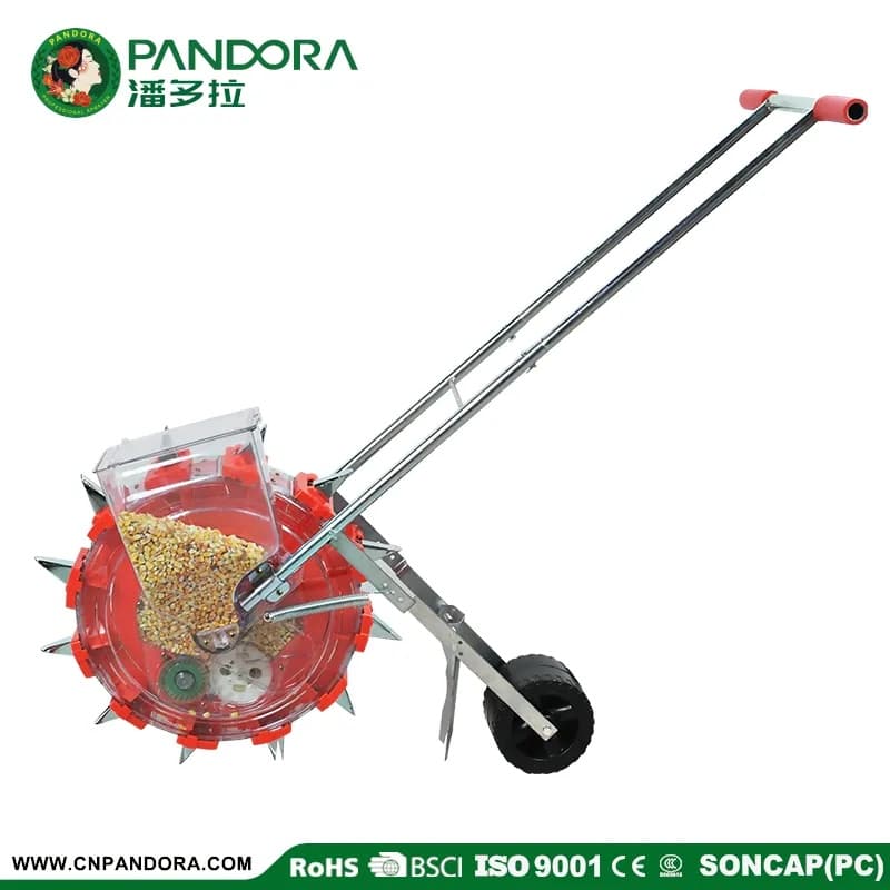 Hand Push Seeder (Single Barrel) for Corn & Beans — CF-OS64