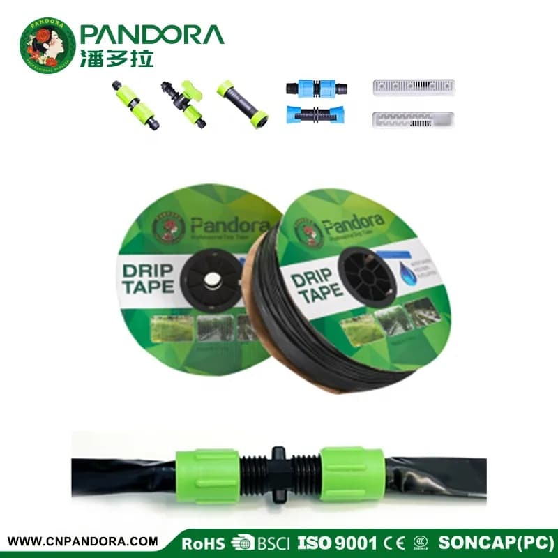 16mm*0.2mm Thickness Inlaid Patch Drip Irrigation Tape — CF01-16*0.2